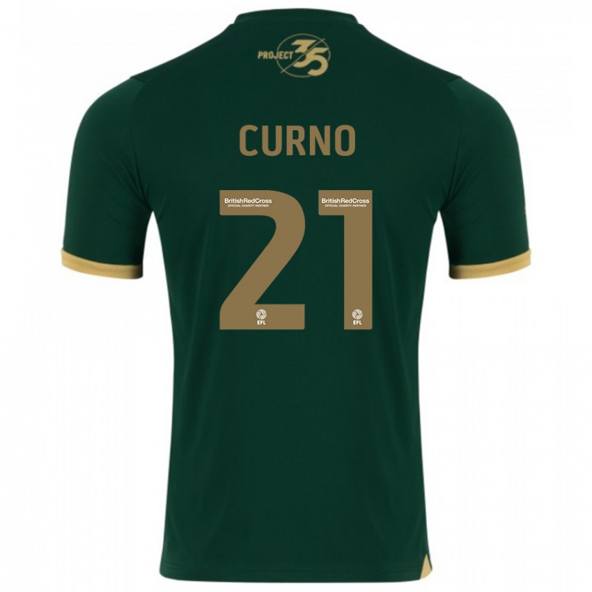 Kinderen Maddi Curno #21 Groente Thuisshirt Thuistenue 2023/24 T-Shirt België