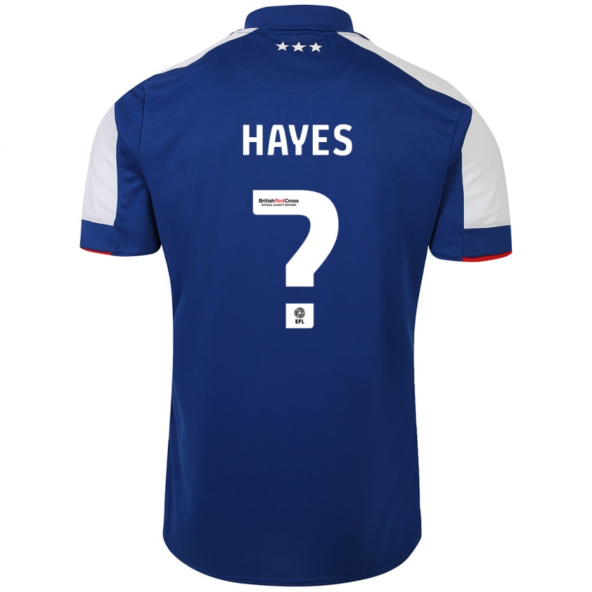 Kinderen Nick Hayes #0 Blauw Thuisshirt Thuistenue 2023/24 T-Shirt België