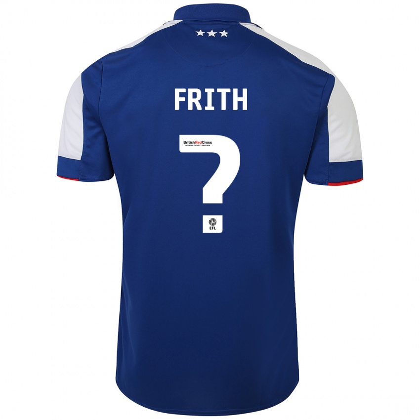 Kinderen Callum Frith #0 Blauw Thuisshirt Thuistenue 2023/24 T-Shirt België