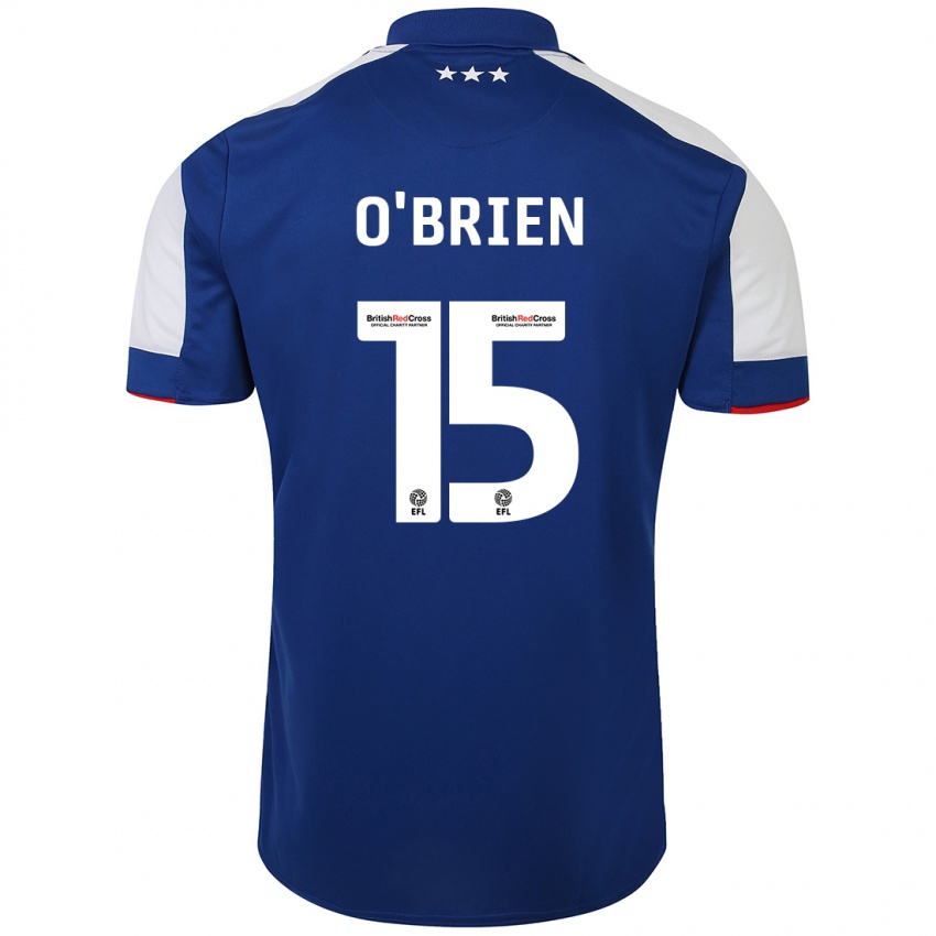 Kinderen Lucy O'brien #15 Blauw Thuisshirt Thuistenue 2023/24 T-Shirt België