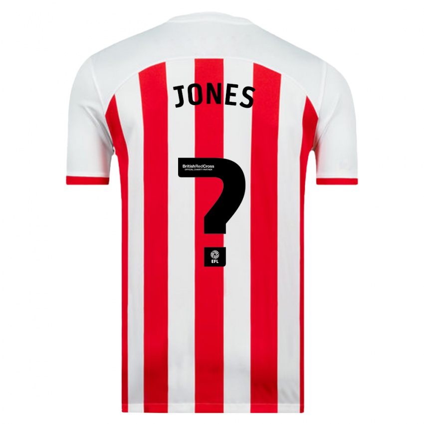 Kinderen Harrison Jones #0 Wit Thuisshirt Thuistenue 2023/24 T-Shirt België