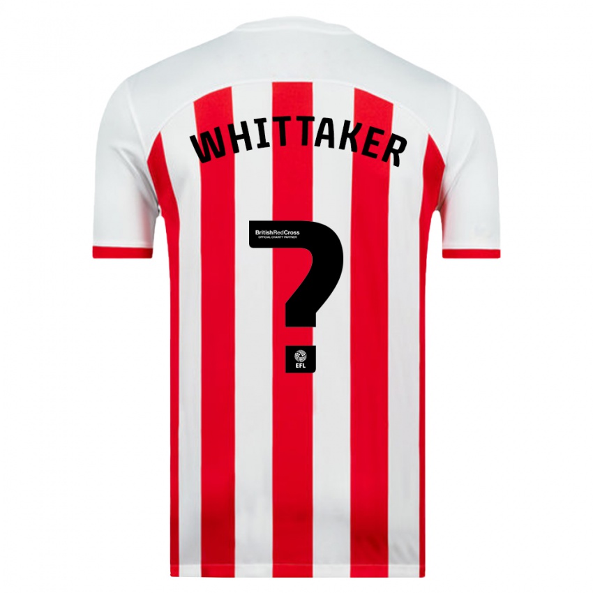 Kinderen Jack Whittaker #0 Wit Thuisshirt Thuistenue 2023/24 T-Shirt België