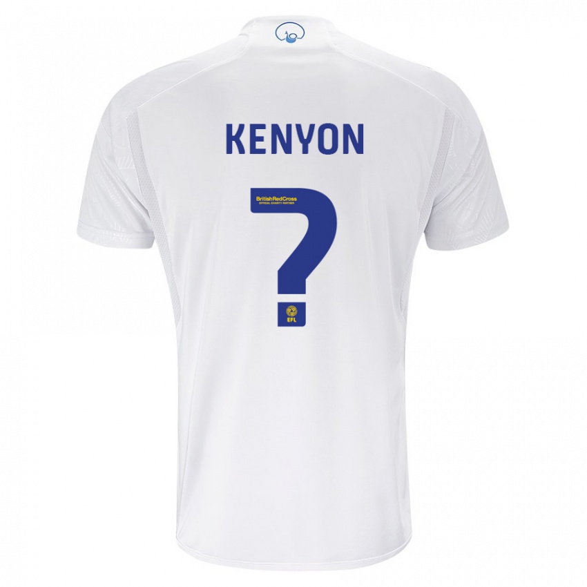 Kinder George Kenyon #0 Weiß Heimtrikot Trikot 2023/24 T-Shirt Belgien