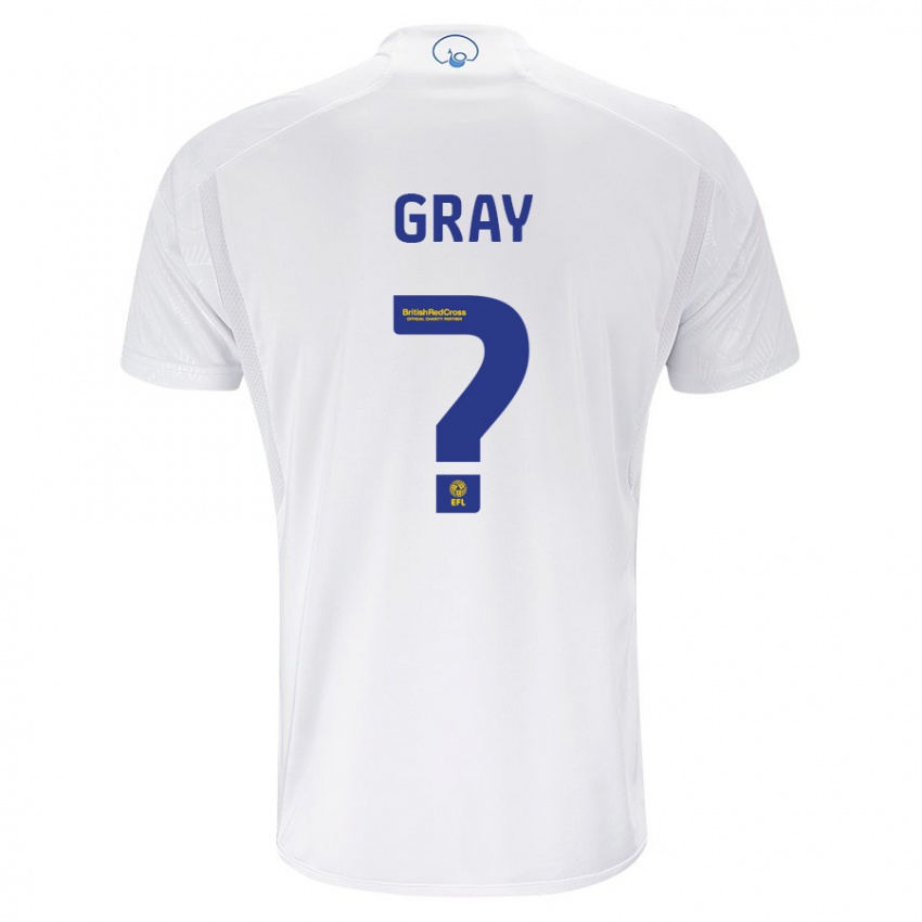 Enfant Maillot Harry Gray #0 Blanc Tenues Domicile 2023/24 T-Shirt Belgique
