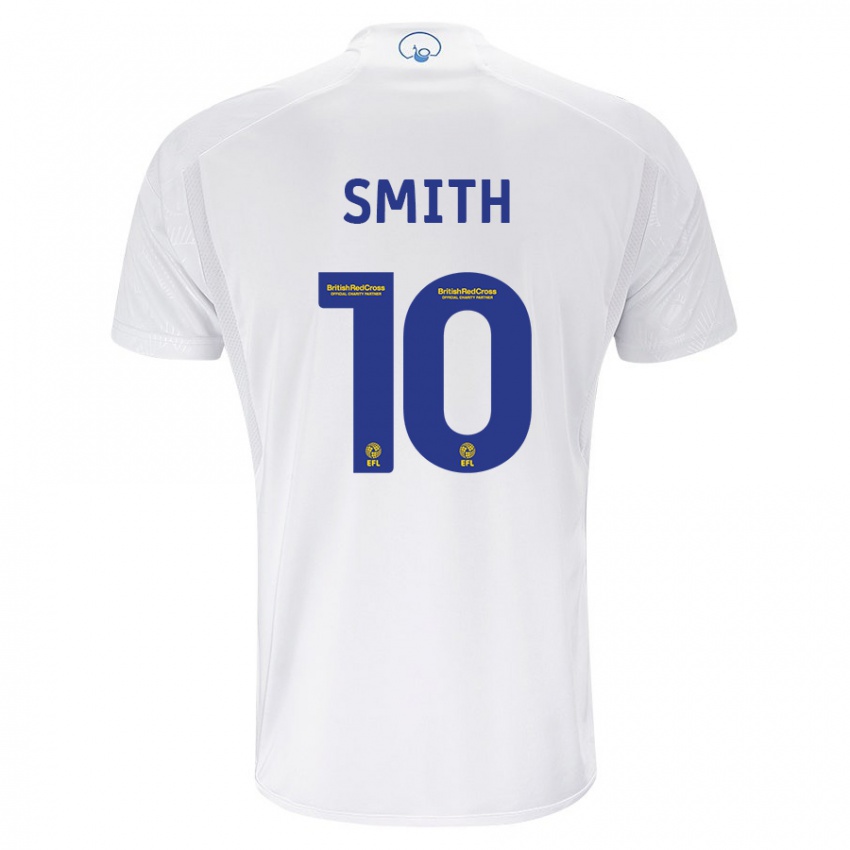 Kinder Kathryn Smith #10 Weiß Heimtrikot Trikot 2023/24 T-Shirt Belgien