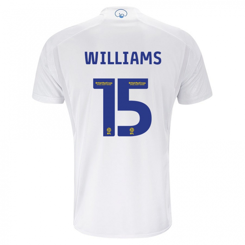 Kinder Paige Williams #15 Weiß Heimtrikot Trikot 2023/24 T-Shirt Belgien