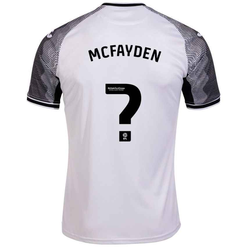 Kinderen Lincoln Mcfayden #0 Wit Thuisshirt Thuistenue 2023/24 T-Shirt België