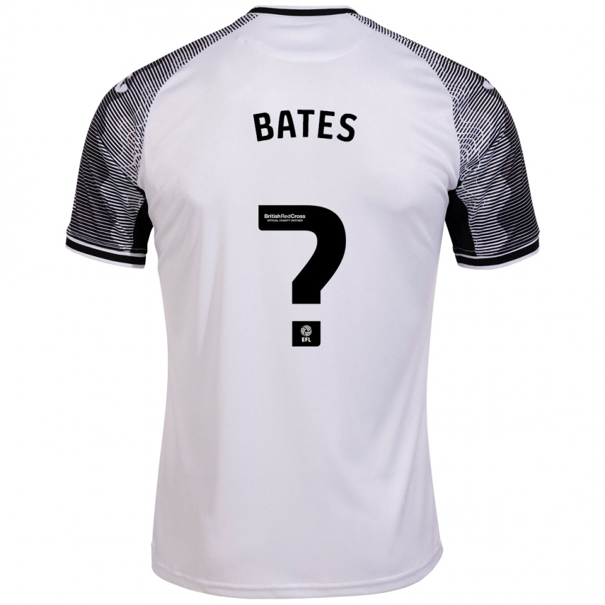 Kinderen Mitchell Bates #0 Wit Thuisshirt Thuistenue 2023/24 T-Shirt België