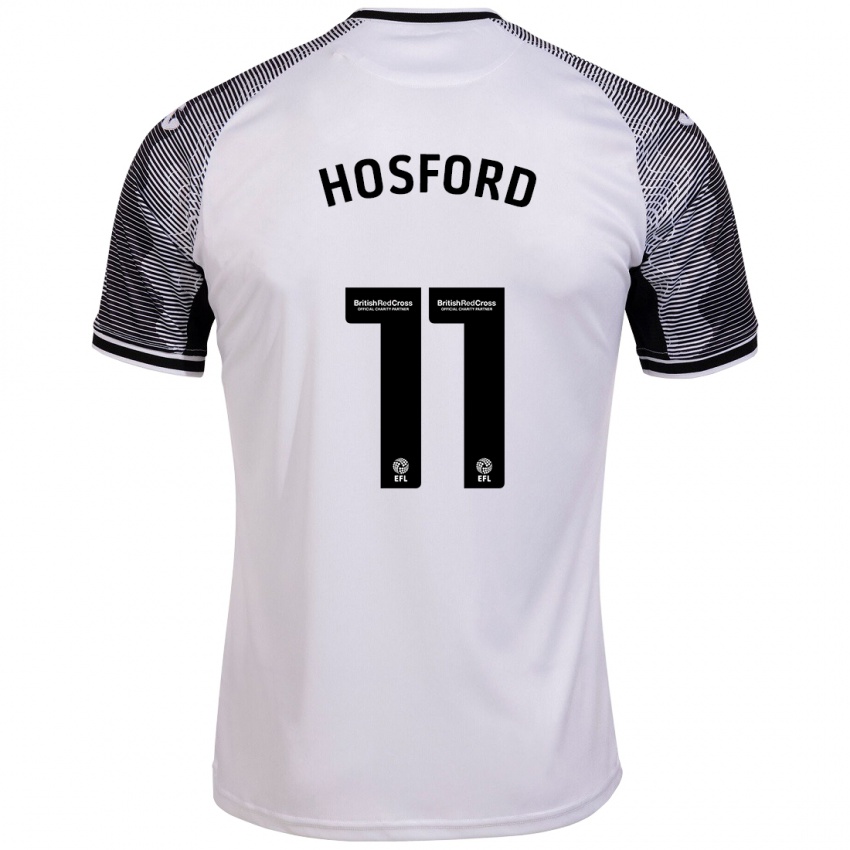 Kinderen Katy Hosford #11 Wit Thuisshirt Thuistenue 2023/24 T-Shirt België