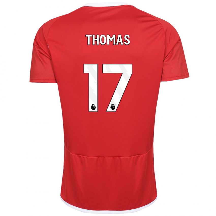 Kinderen Freya Thomas #17 Rood Thuisshirt Thuistenue 2023/24 T-Shirt België