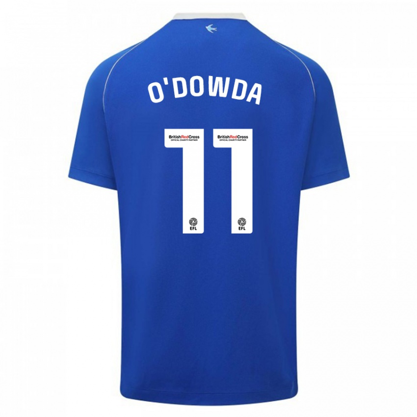 Kinderen Callum O'dowda #11 Blauw Thuisshirt Thuistenue 2023/24 T-Shirt België