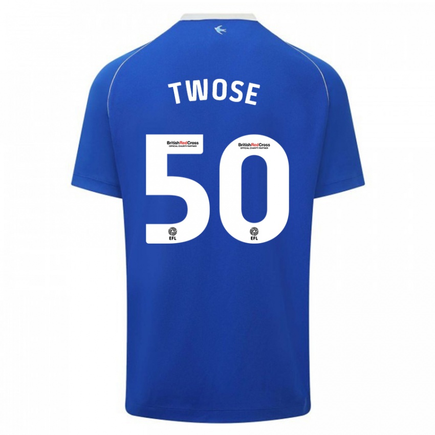 Kinderen Cody Twose #50 Blauw Thuisshirt Thuistenue 2023/24 T-Shirt België