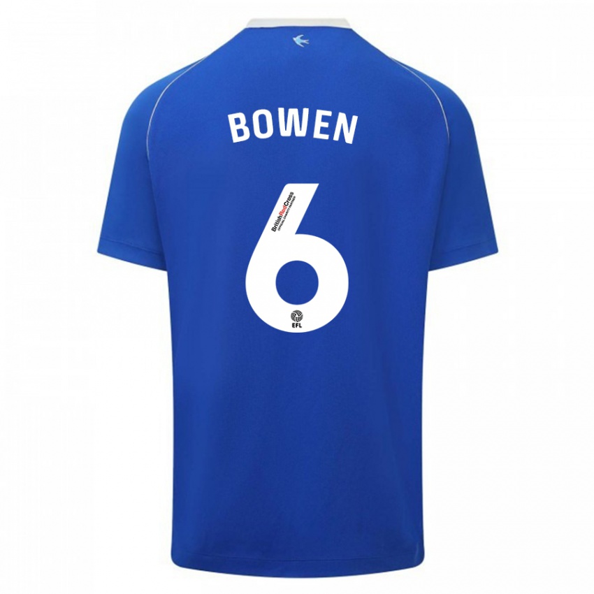 Kinderen Megan Bowen #6 Blauw Thuisshirt Thuistenue 2023/24 T-Shirt België