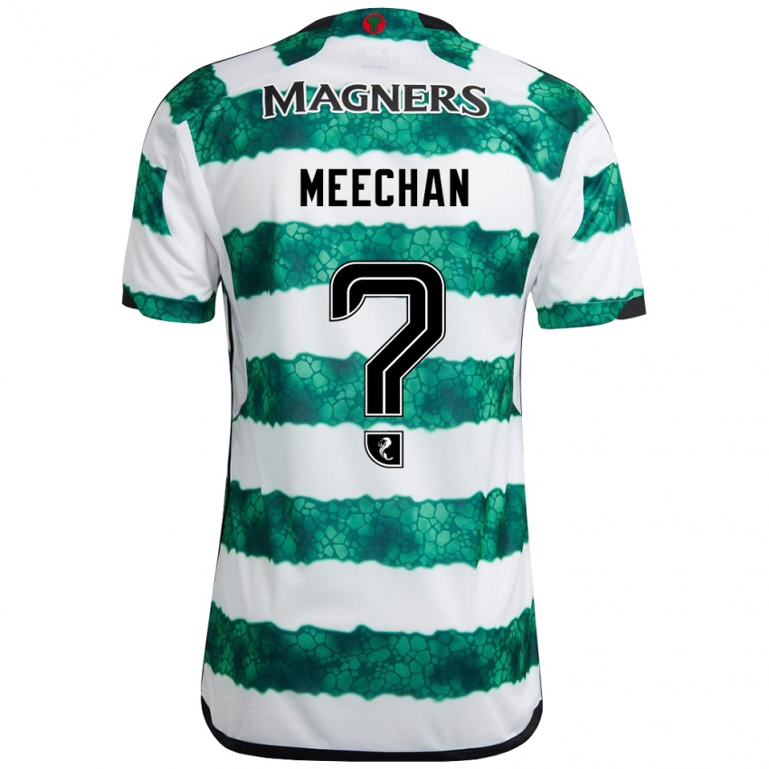 Kinderen Nathan Meechan #0 Groente Thuisshirt Thuistenue 2023/24 T-Shirt België