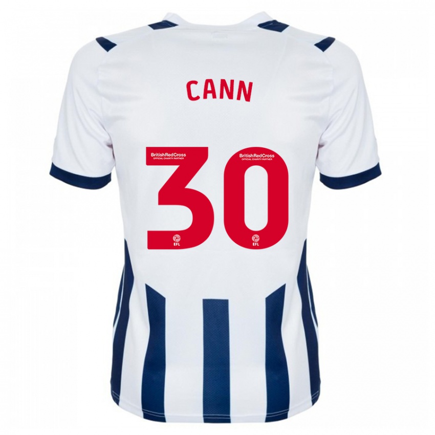 Kinderen Ted Cann #30 Wit Thuisshirt Thuistenue 2023/24 T-Shirt België