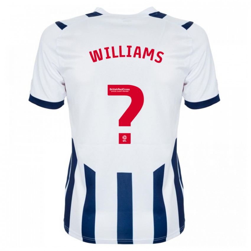 Kinderen Alex Williams #0 Wit Thuisshirt Thuistenue 2023/24 T-Shirt België