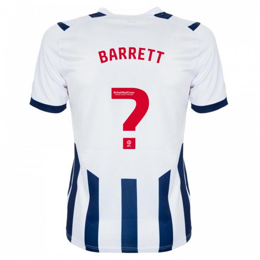 Kinderen Josh Barrett #0 Wit Thuisshirt Thuistenue 2023/24 T-Shirt België