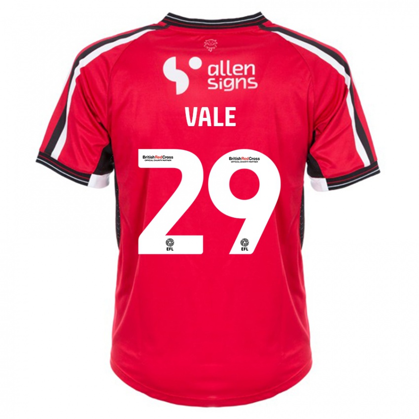 Kinderen Jack Vale #29 Rood Thuisshirt Thuistenue 2023/24 T-Shirt België