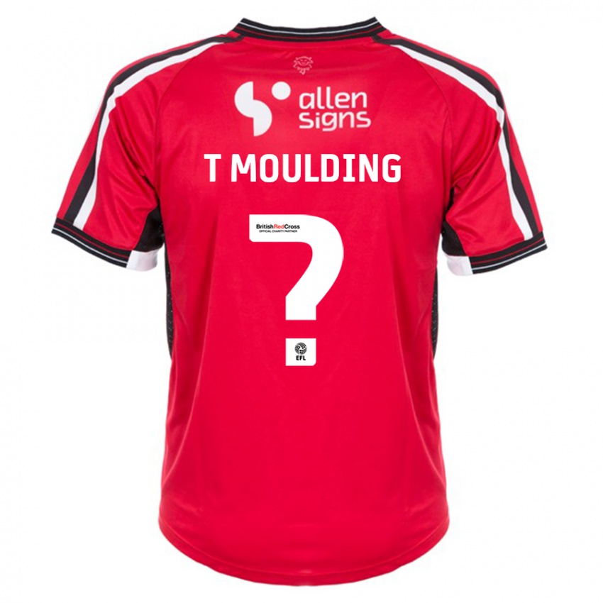 Kinderen Ella Thompson-Moulding #0 Rood Thuisshirt Thuistenue 2023/24 T-Shirt België