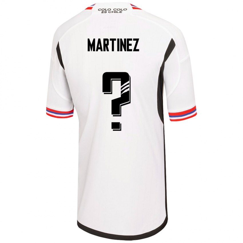 Enfant Maillot Iván Martínez #0 Blanc Tenues Domicile 2023/24 T-Shirt Belgique