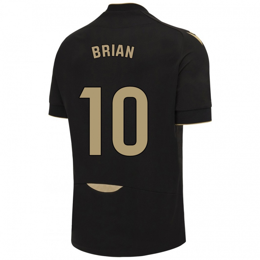 Kinderen Brian Ocampo #10 Zwart Uitshirt Uittenue 2023/24 T-Shirt België