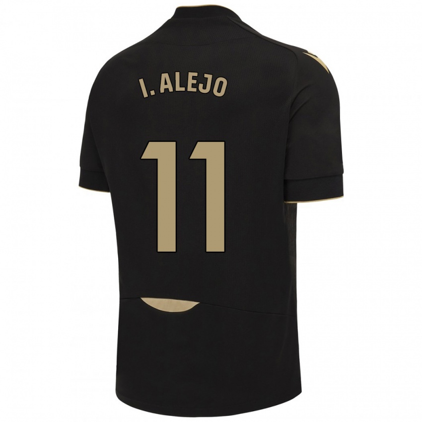 Kinderen Iván Alejo #11 Zwart Uitshirt Uittenue 2023/24 T-Shirt België