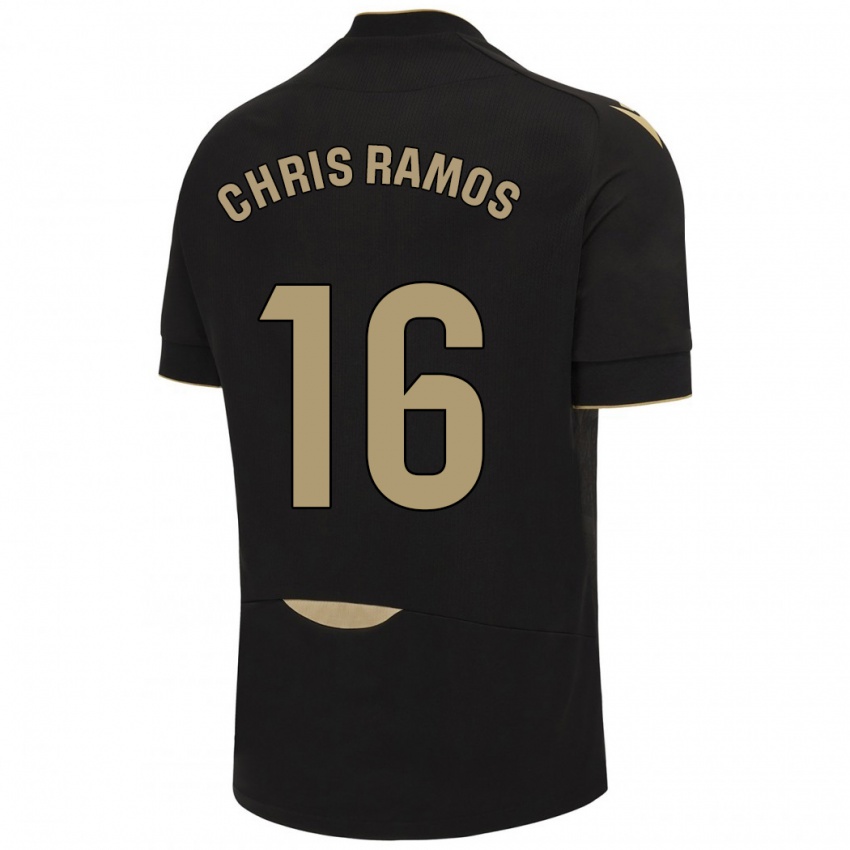 Kinderen Chris Ramos #16 Zwart Uitshirt Uittenue 2023/24 T-Shirt België