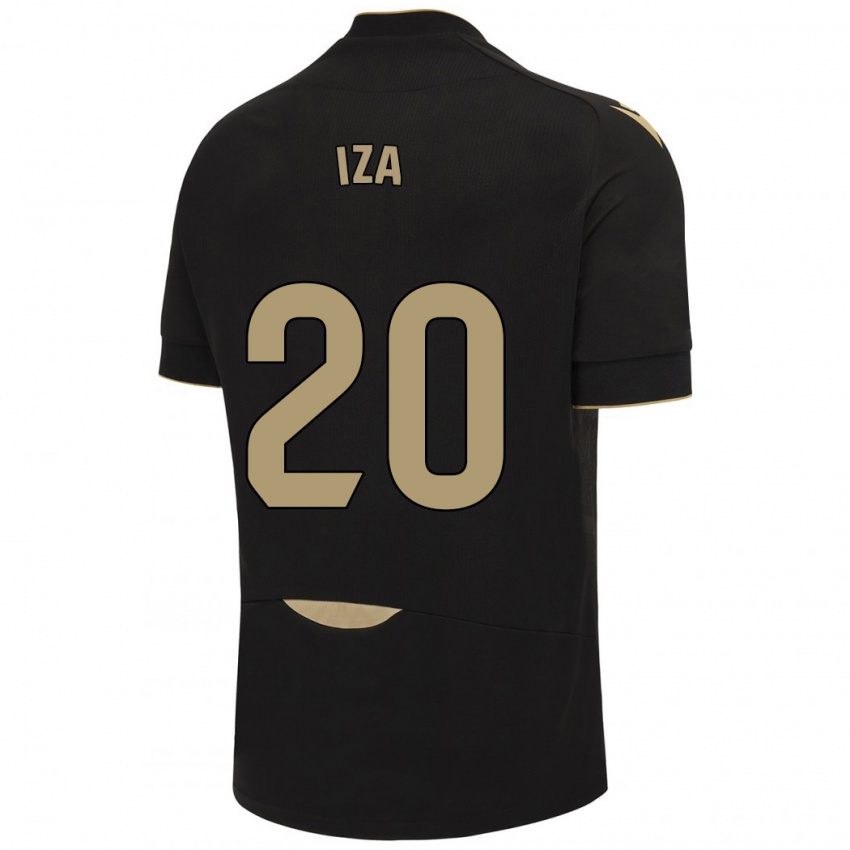 Kinderen Iza Carcelén #20 Zwart Uitshirt Uittenue 2023/24 T-Shirt België