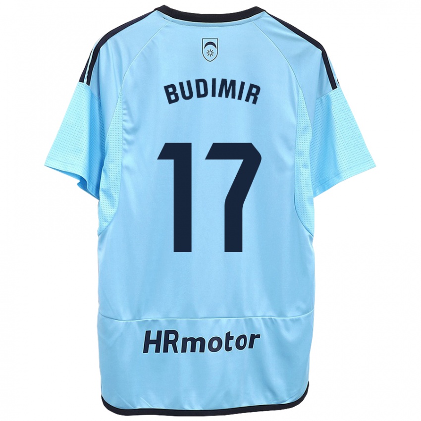 Kinderen Ante Budimir #17 Blauw Uitshirt Uittenue 2023/24 T-Shirt België