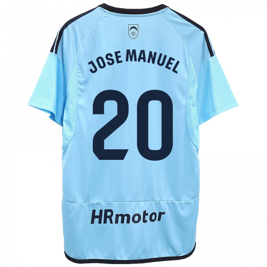Kinderen José Manuel Arnáiz #20 Blauw Uitshirt Uittenue 2023/24 T-Shirt België