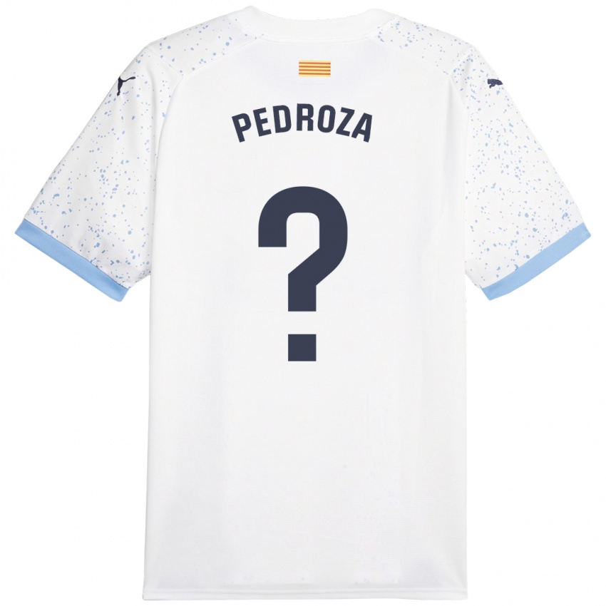 Kinderen Gerardo Pedroza #0 Wit Uitshirt Uittenue 2023/24 T-Shirt België