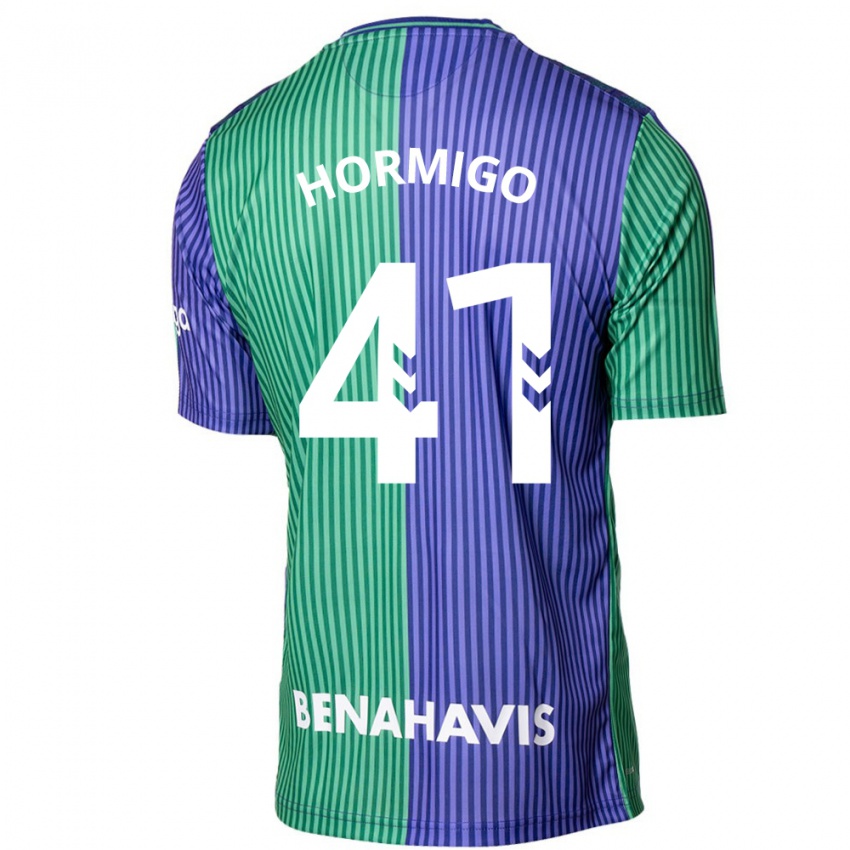 Kinderen Cintia Hormigo #41 Groen Blauw Uitshirt Uittenue 2023/24 T-Shirt België