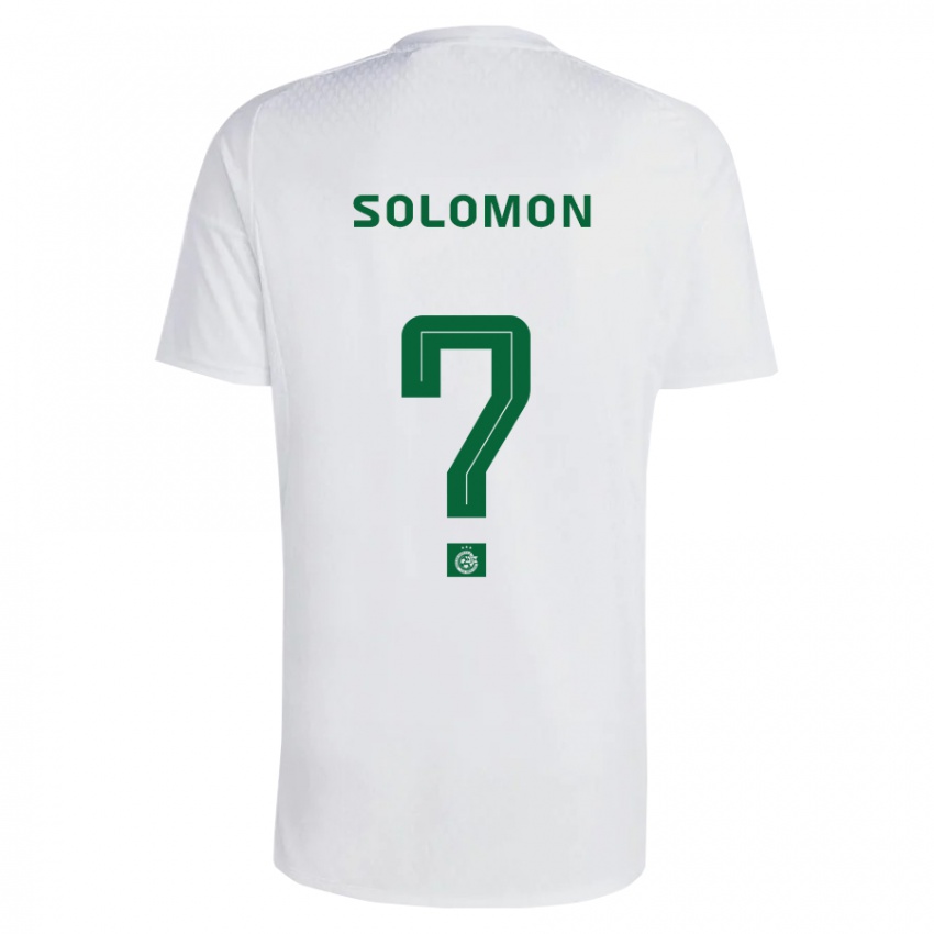 Kinderen Itay Solomon #0 Groen Blauw Uitshirt Uittenue 2023/24 T-Shirt België