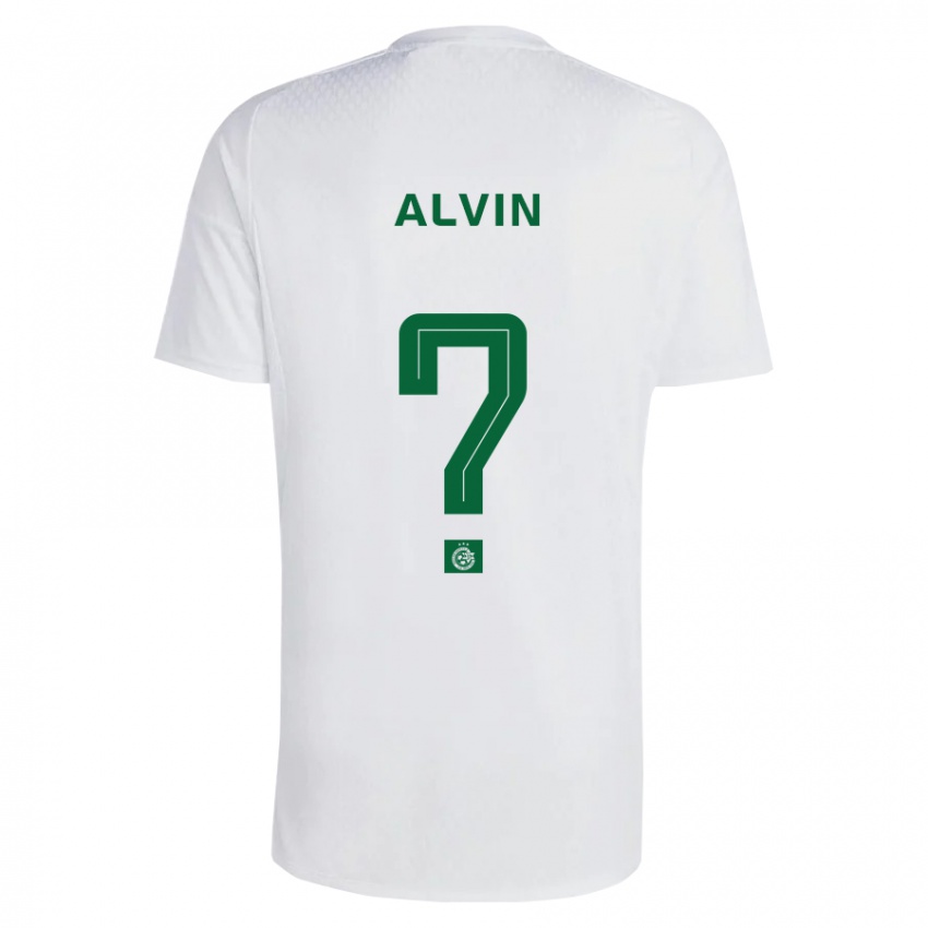 Kinderen Glenn Alvin #0 Groen Blauw Uitshirt Uittenue 2023/24 T-Shirt België