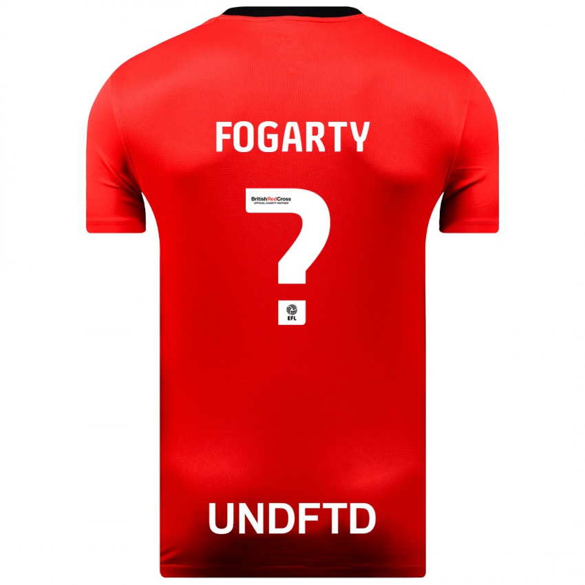 Kinderen Tom Fogarty #0 Rood Uitshirt Uittenue 2023/24 T-Shirt België