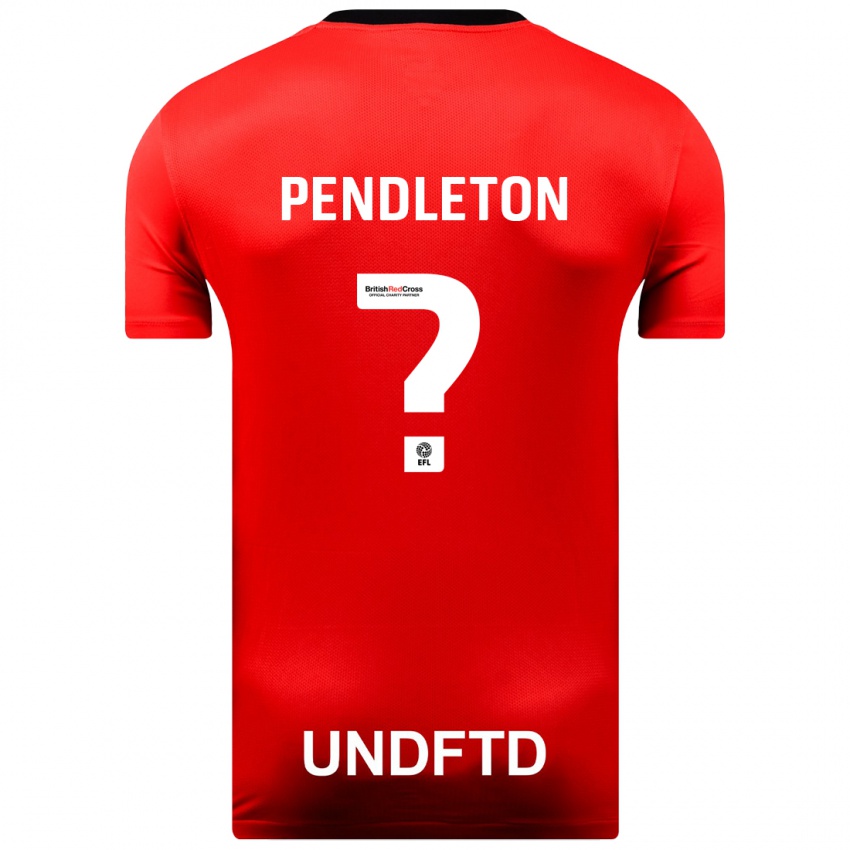 Kinderen Byron Pendleton #0 Rood Uitshirt Uittenue 2023/24 T-Shirt België