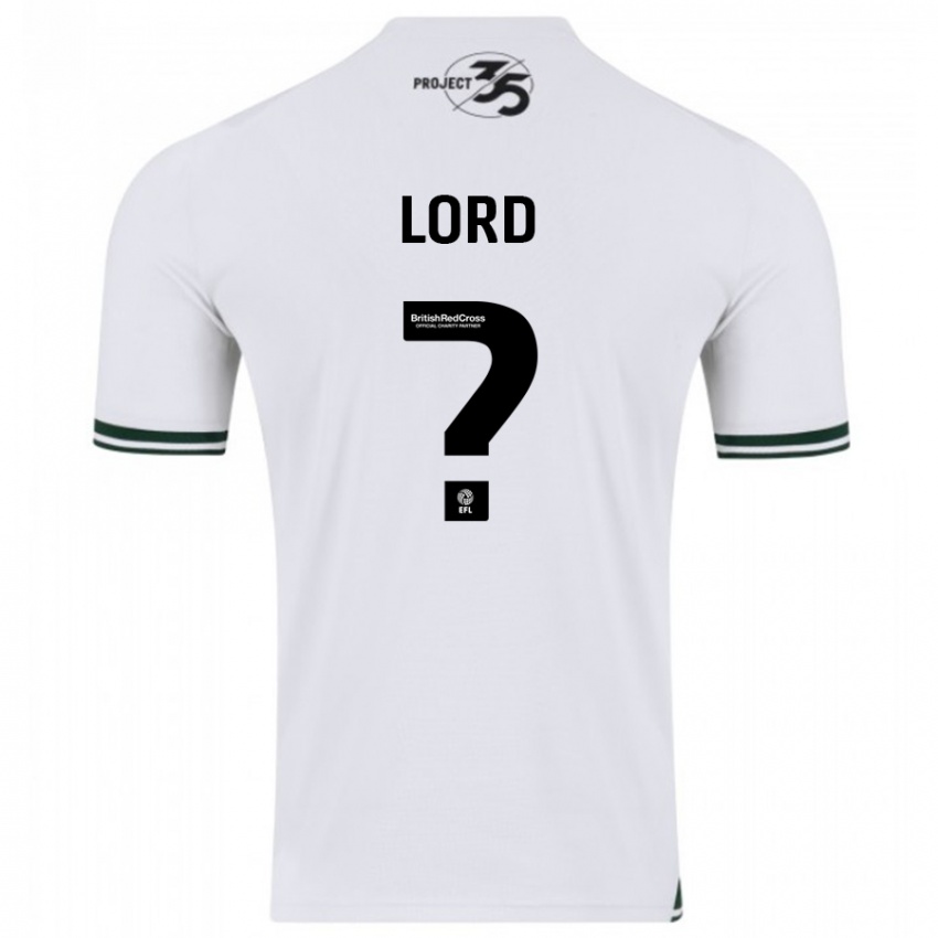 Kinderen Sam Lord #0 Wit Uitshirt Uittenue 2023/24 T-Shirt België