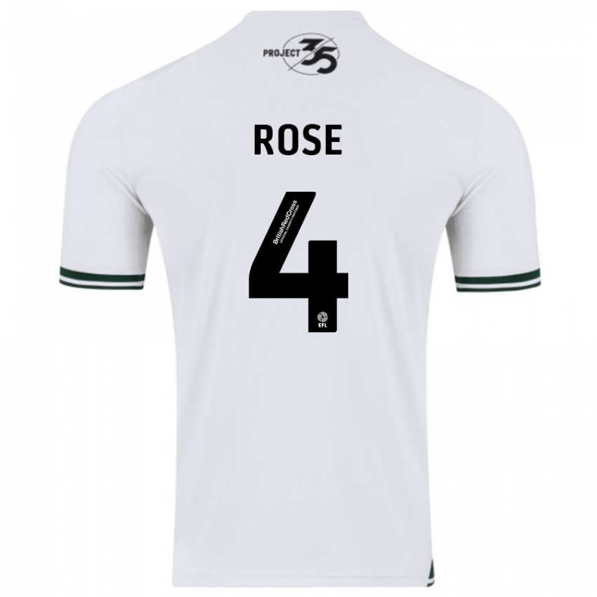 Kinderen Jemma Rose #4 Wit Uitshirt Uittenue 2023/24 T-Shirt België