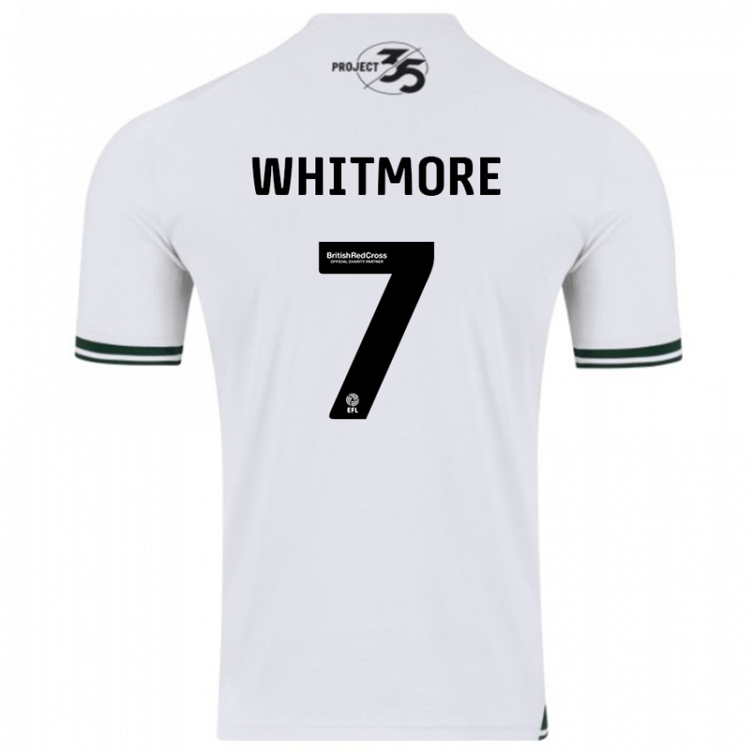 Kinderen Charlotte Whitmore #7 Wit Uitshirt Uittenue 2023/24 T-Shirt België