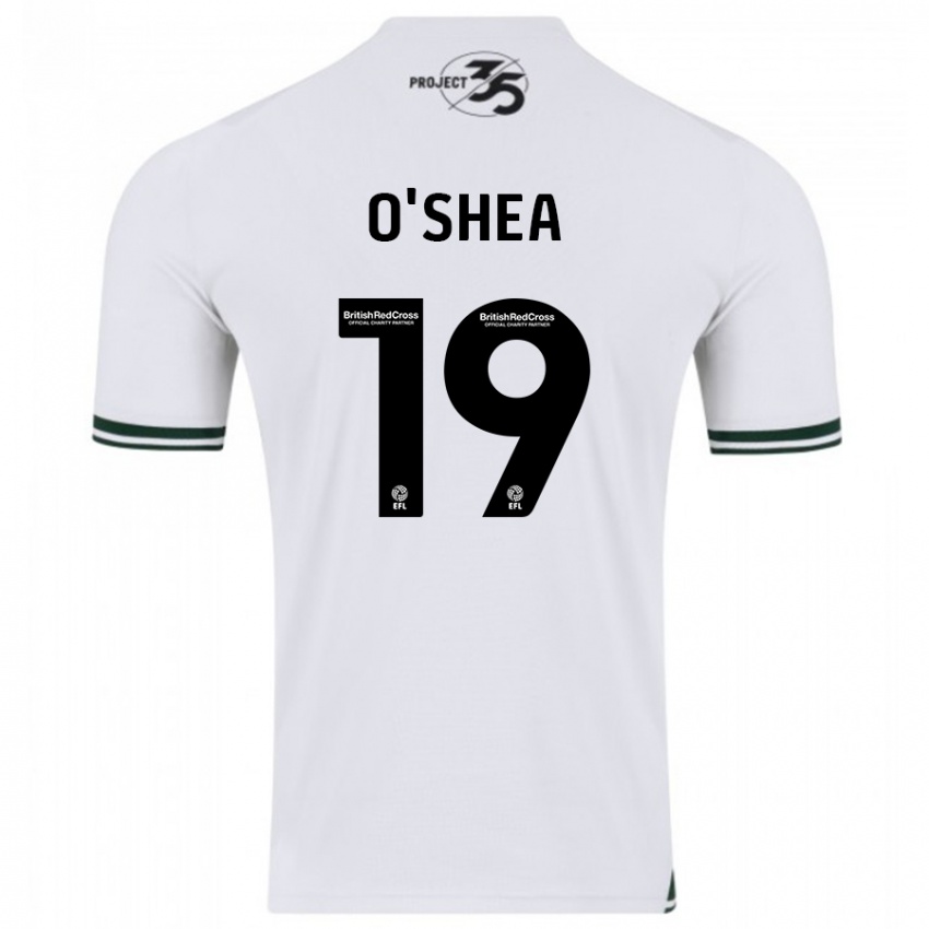 Kinderen Erin O'shea #19 Wit Uitshirt Uittenue 2023/24 T-Shirt België