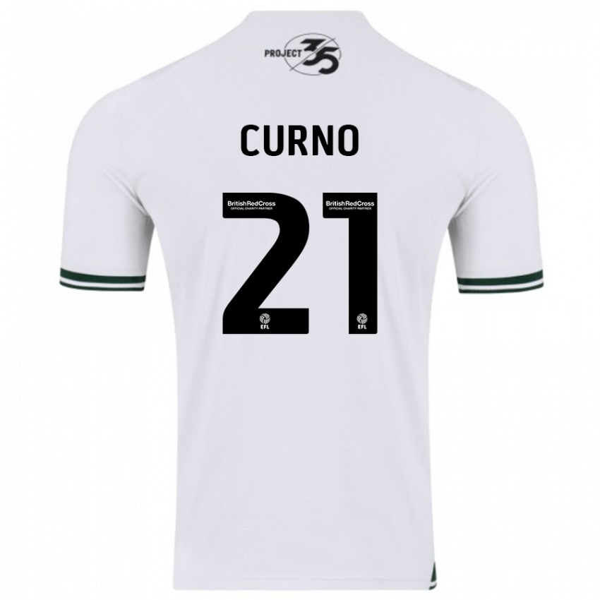 Kinderen Maddi Curno #21 Wit Uitshirt Uittenue 2023/24 T-Shirt België