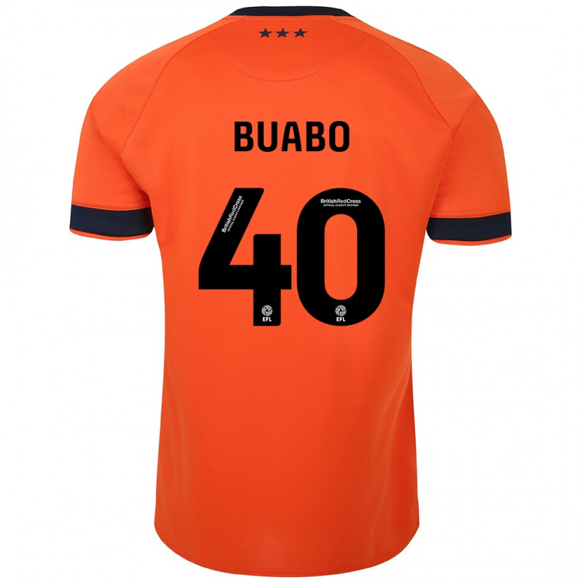 Kinderen Gerard Buabo #40 Oranje Uitshirt Uittenue 2023/24 T-Shirt België