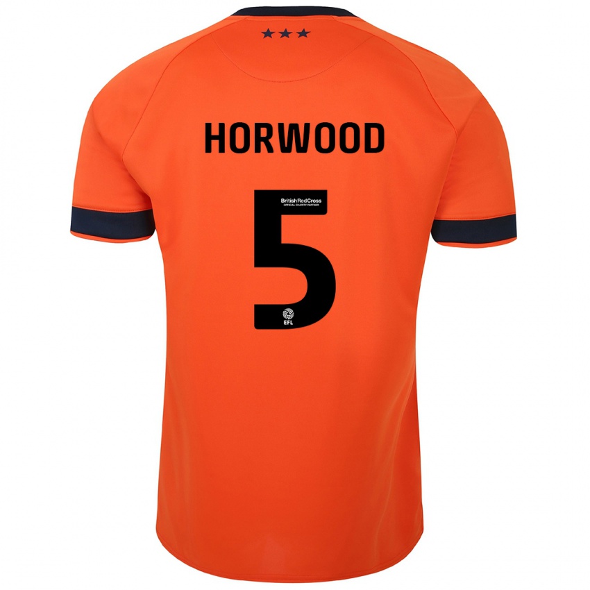 Kinderen Bonnie Horwood #5 Oranje Uitshirt Uittenue 2023/24 T-Shirt België