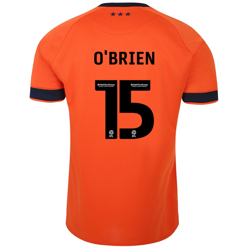 Kinderen Lucy O'brien #15 Oranje Uitshirt Uittenue 2023/24 T-Shirt België