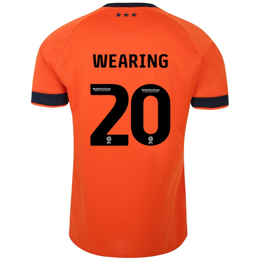 Kinderen Megan Wearing #20 Oranje Uitshirt Uittenue 2023/24 T-Shirt België