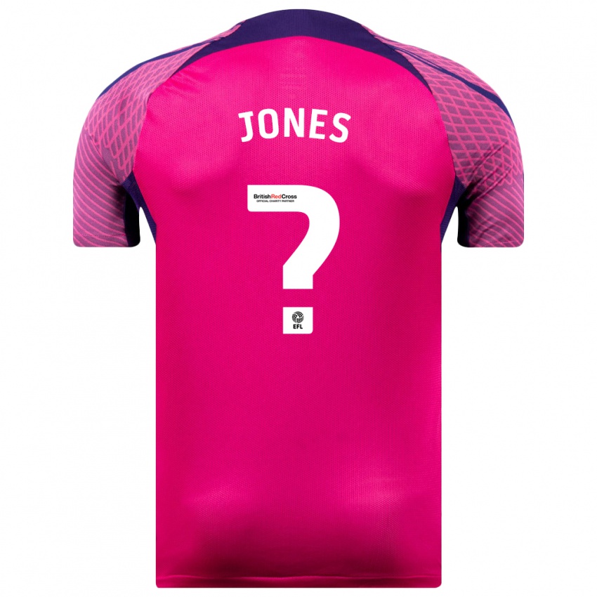 Kinderen Jaydon Jones #0 Paars Uitshirt Uittenue 2023/24 T-Shirt België