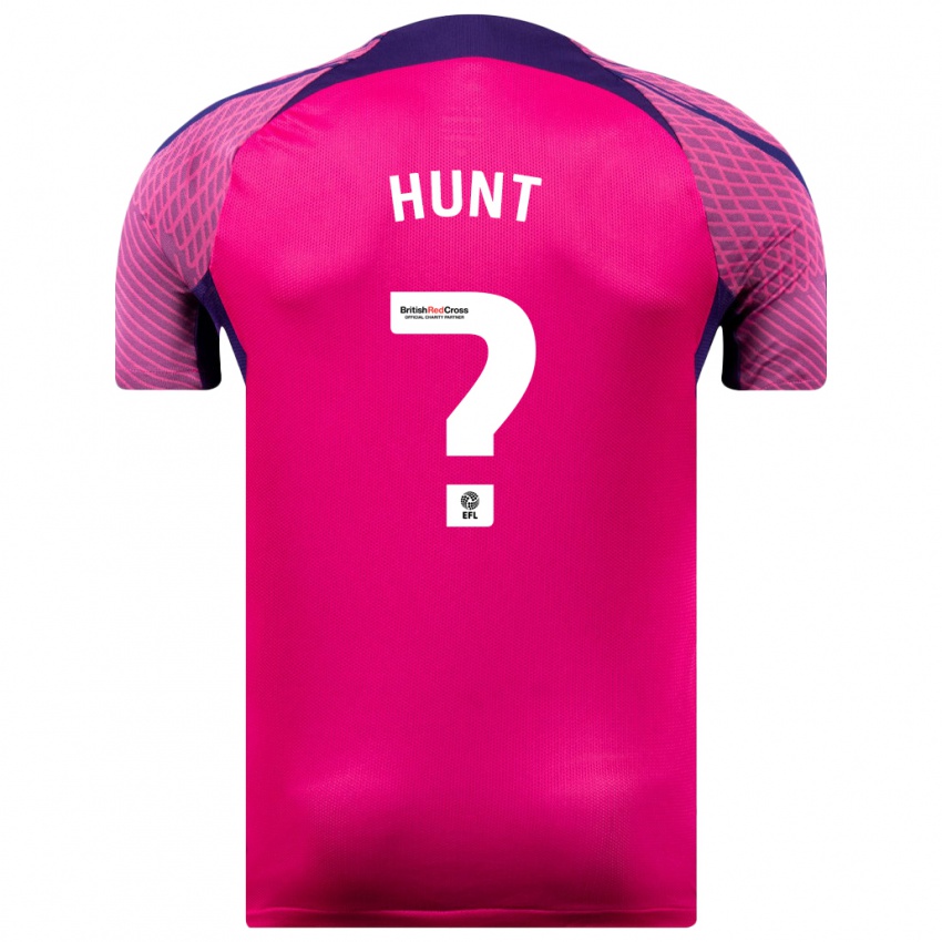 Kinderen Liam Hunt #0 Paars Uitshirt Uittenue 2023/24 T-Shirt België