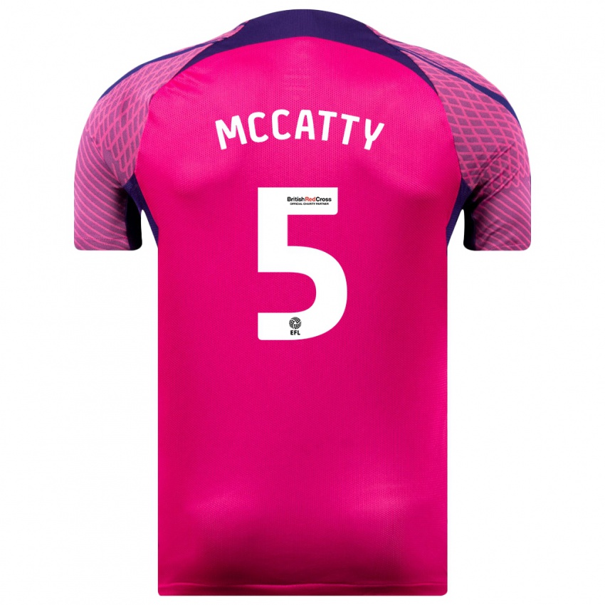 Kinderen Grace Mccatty #5 Paars Uitshirt Uittenue 2023/24 T-Shirt België