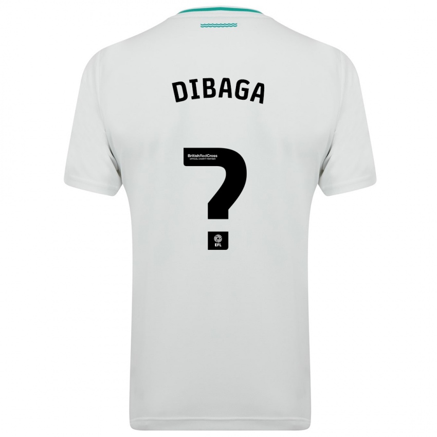 Kinderen Sufianu Sillah Dibaga #0 Wit Uitshirt Uittenue 2023/24 T-Shirt België