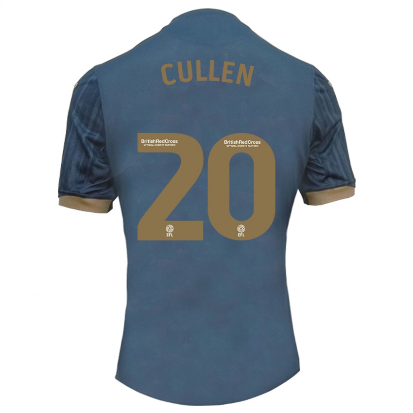 Kinderen Liam Cullen #20 Donkerblauw Uitshirt Uittenue 2023/24 T-Shirt België